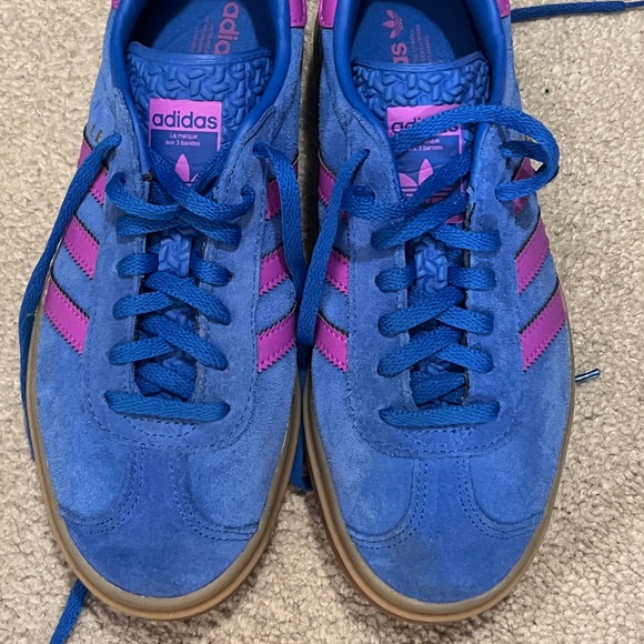 adidas Shoes - Adidas Blue and Pink Sneakers